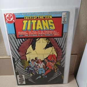 DC Tales of the Teen Titans Comic - Red and Blue Cover